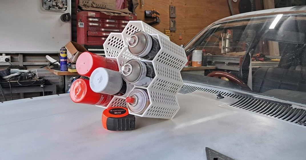 Modular Spraycan Storage Solution .stl Bundle