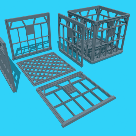 Aussie Milk Crate .stl