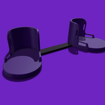 Club foot - ‘Like me’ teddy bears accessory .stl